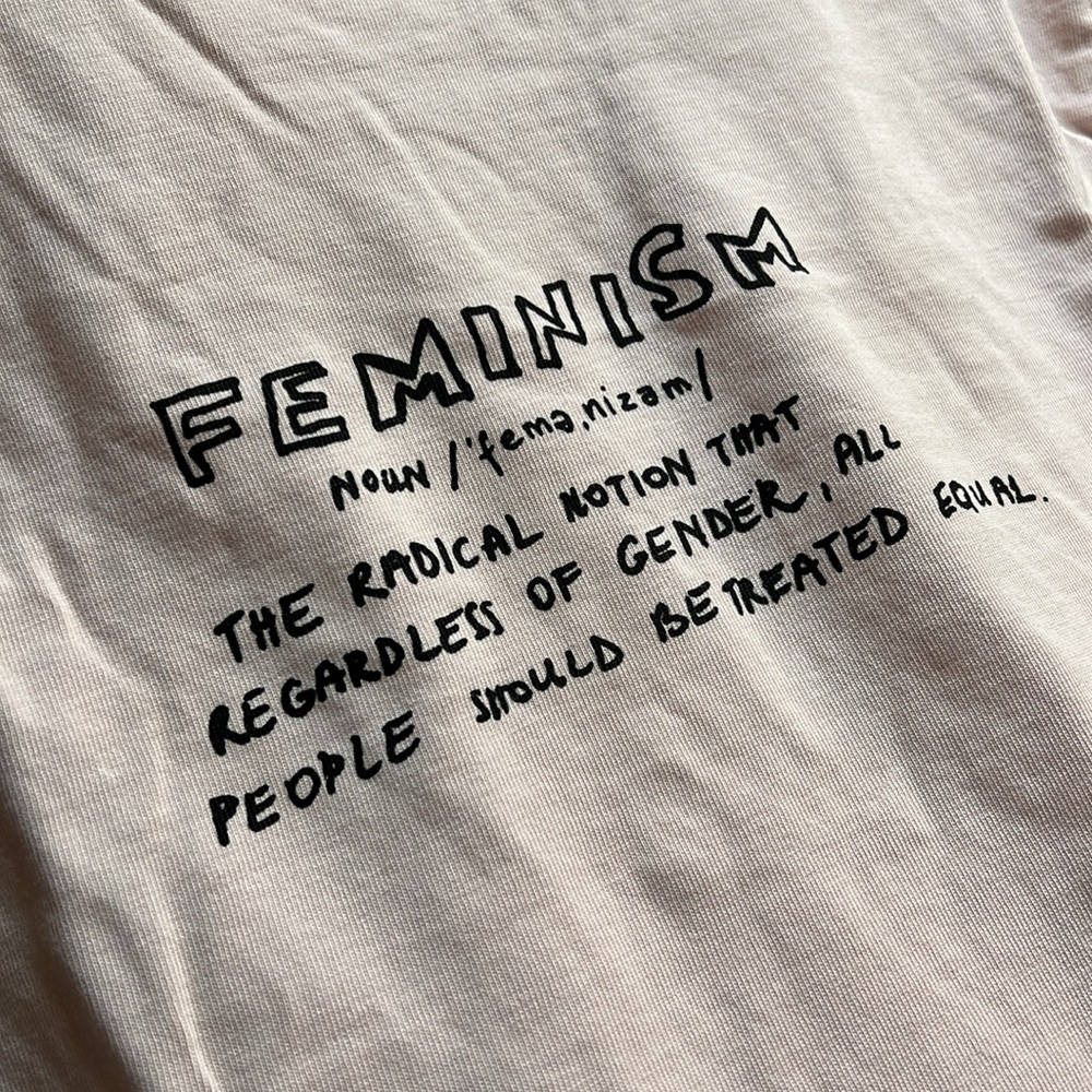 CHNGE feminism shirt